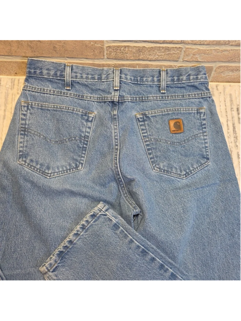 Carhartt Relaxed Fit Work Resistant RN# 14806 Sz 36 X 32 B17 STW Men's Jeans